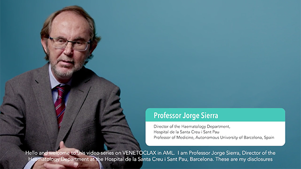 AML Venetoclax KEE Video — Dr Sierra